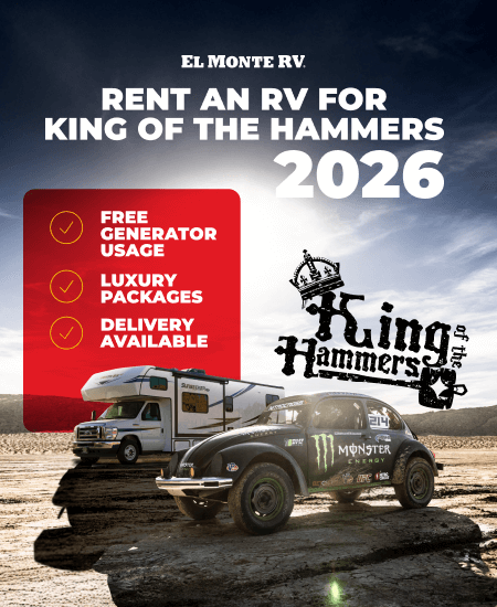 King of The Hammers RV Rental
