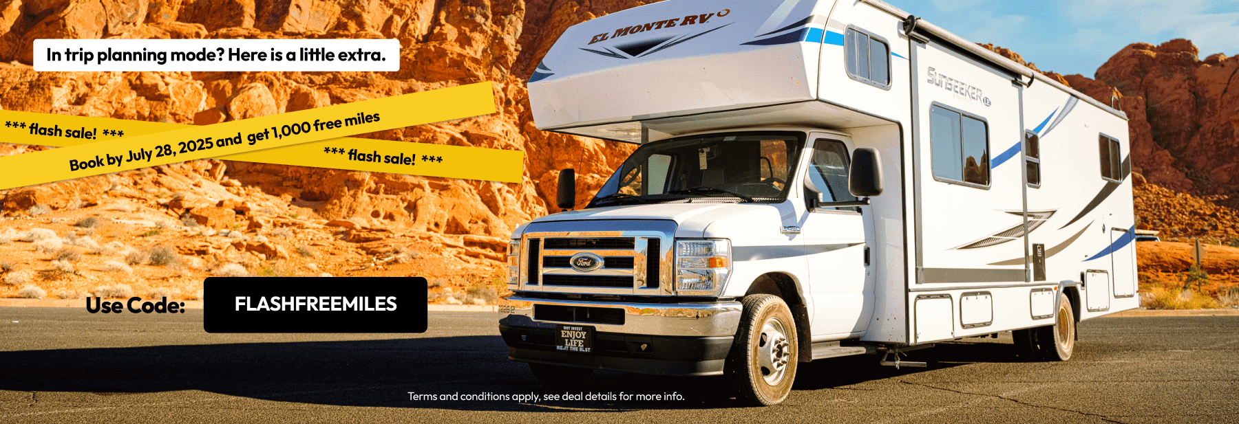 1,000 Free Miles | Our Flash Deal 1,000 Free Miles | Our Flash Deal