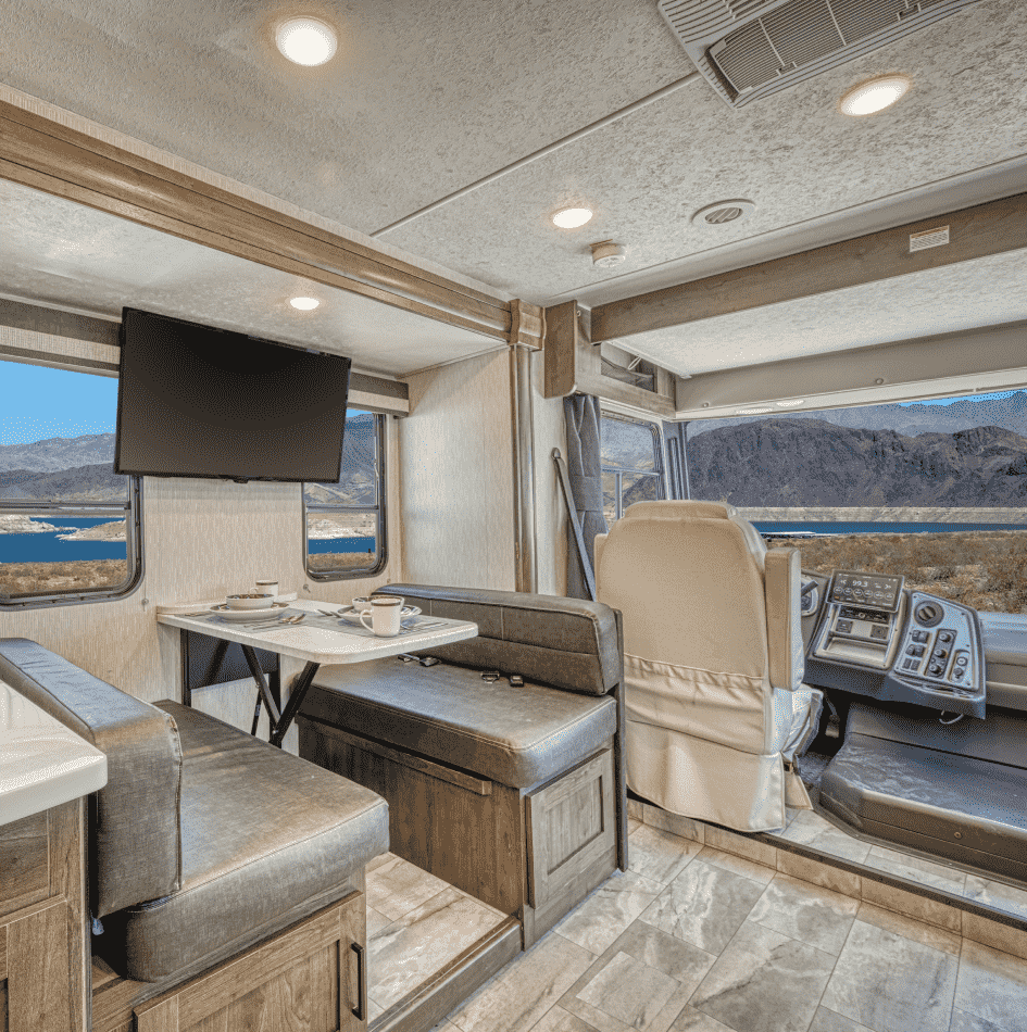 Class A Family Sleeper Dining Area