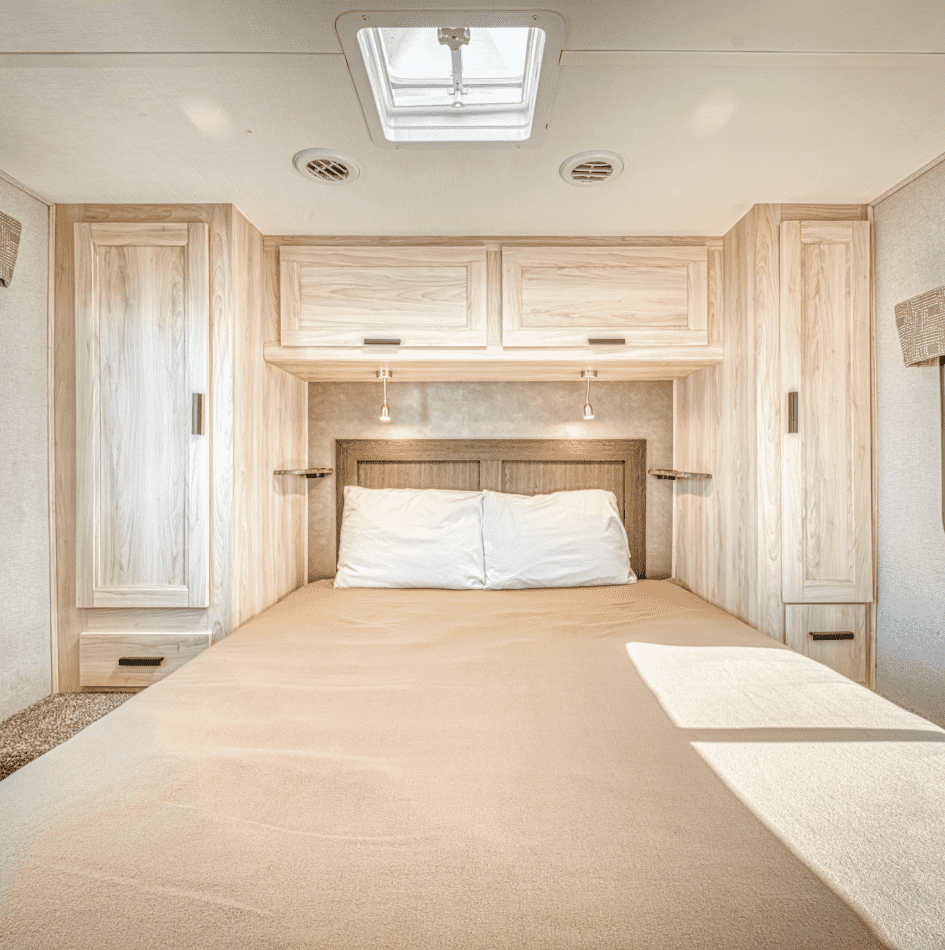 Class C Family Sleeper Sleeping Area