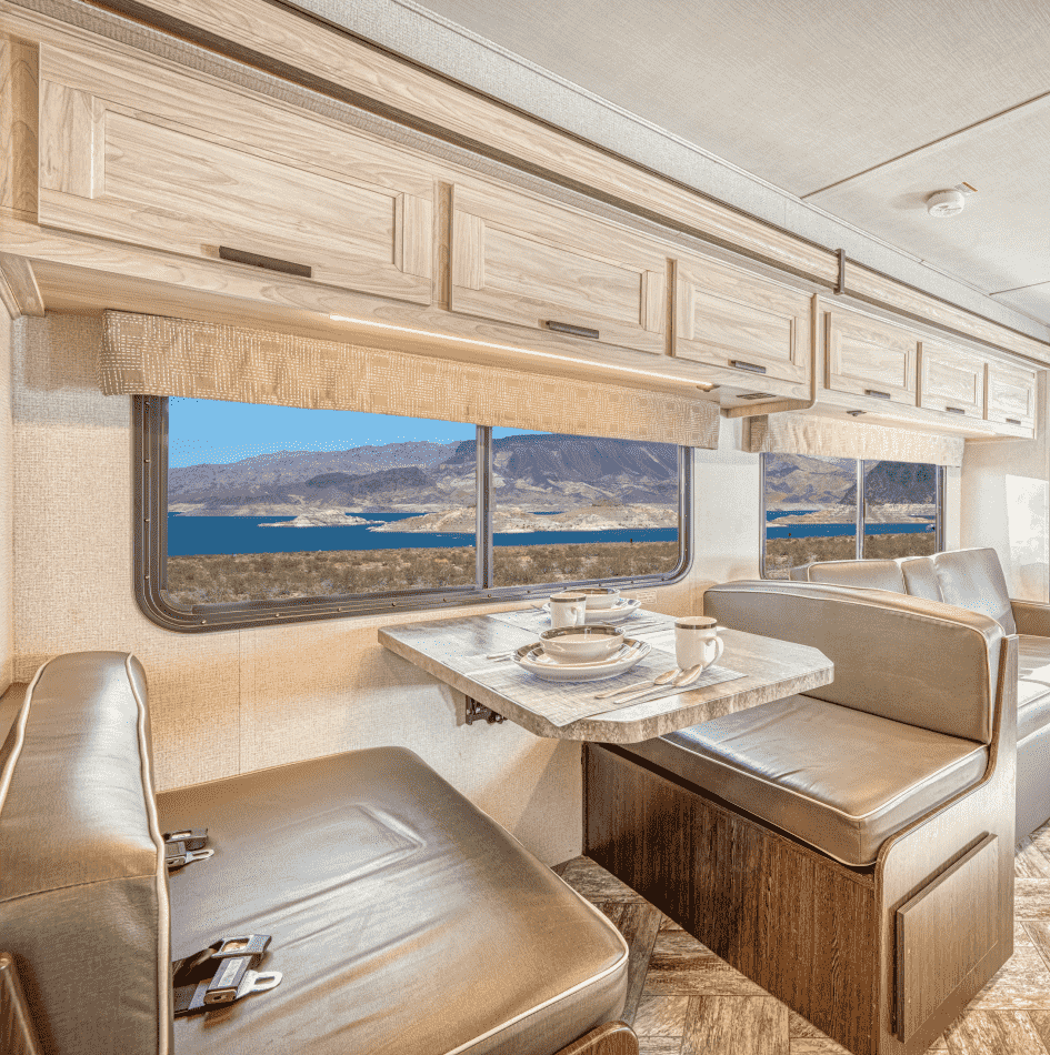 Class C Family Sleeper Dining Area