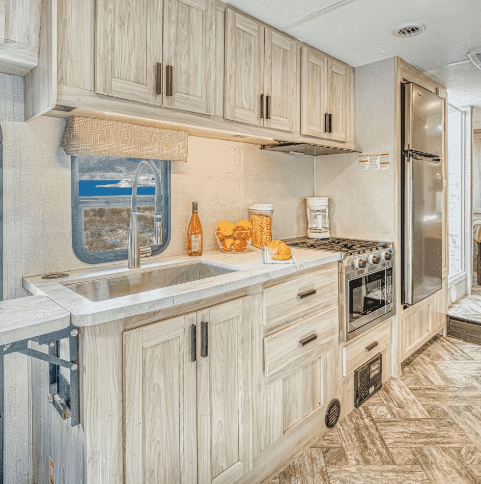 Class C Family Sleeper Kitchen