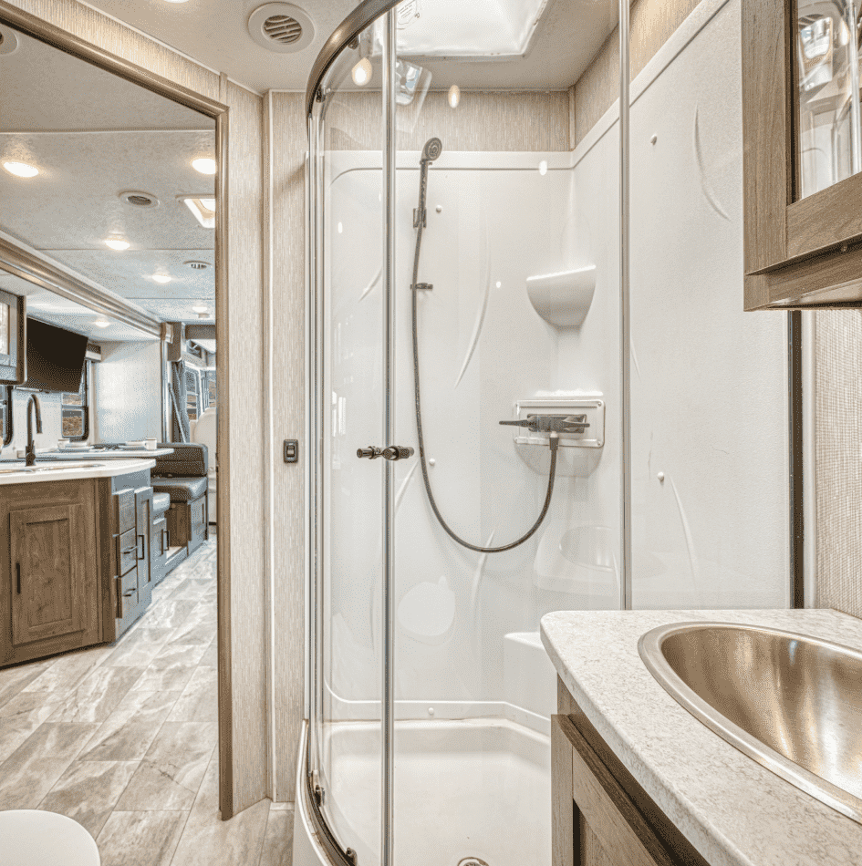 Class A Family Sleeper Bathroom