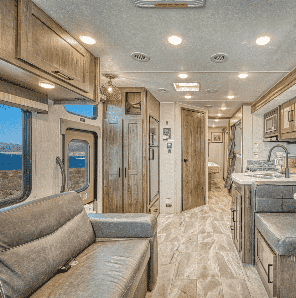 Class A Family Sleeper Living Area